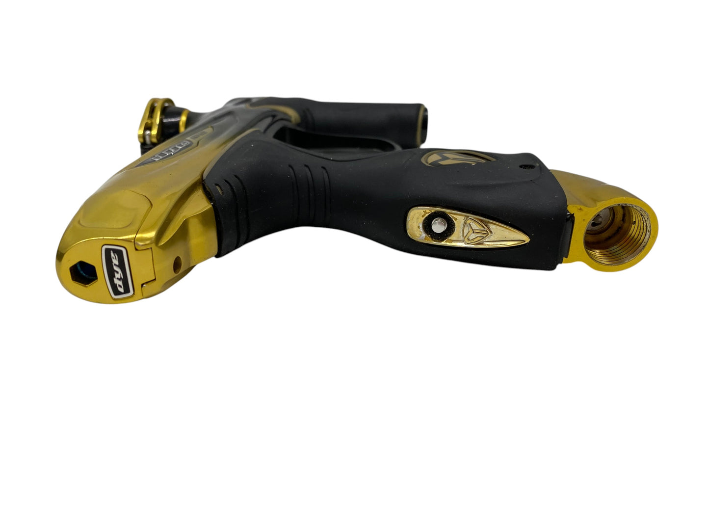Dye M2 Gold To Black Fade Paintball Gun