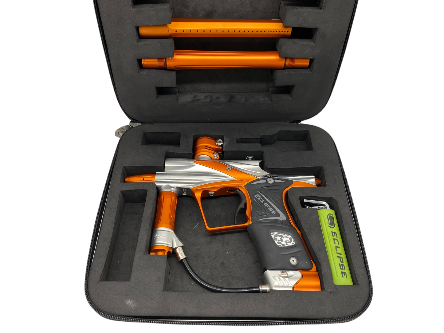 Planet Eclipse EGO 11 Silver/Orange Paintball Gun