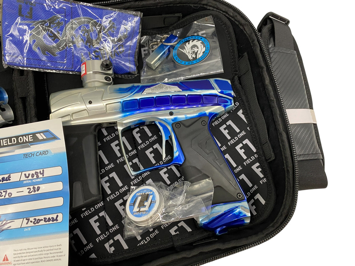 Field One Force WFL Custom Dynasty Blue Paintball Gun