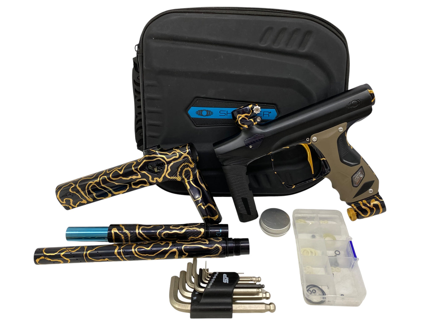 SP Smart Parts Shocker Era Black/Liquid Gold Paintball Gun