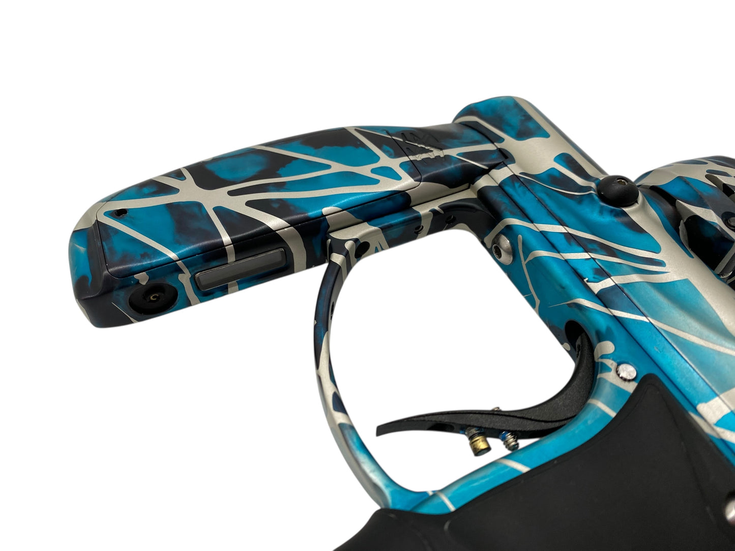 Empire Vicious Axe Redline Oled Paintball Gun Blue/White/Black Splash