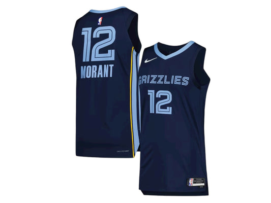 Ja Morant Memphis Grizzlies Nike Authentic Jersey -Dry Fit- Size 54 (L/XL)