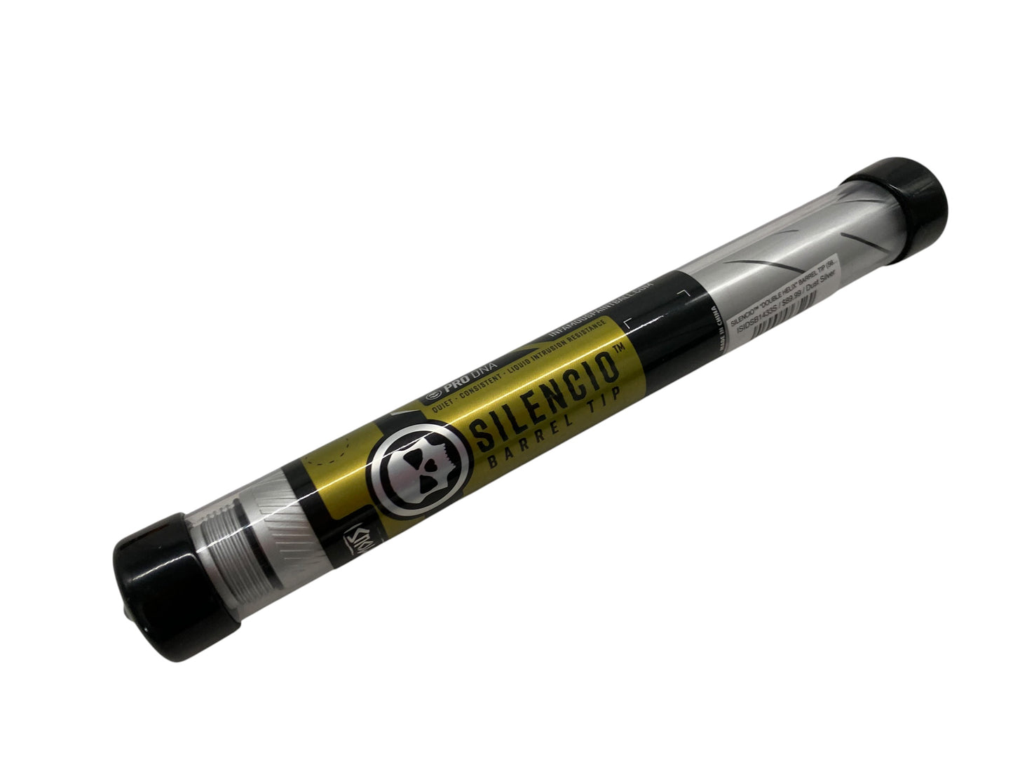 SILENCIO™ "DOUBLE HELIX" BARREL TIP : Dust Silver