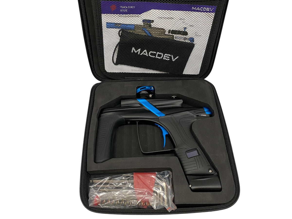 Macdev Cyborg X Paintball Gun  Black/Blue