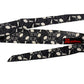Sandana Headband Black Flying Skulls