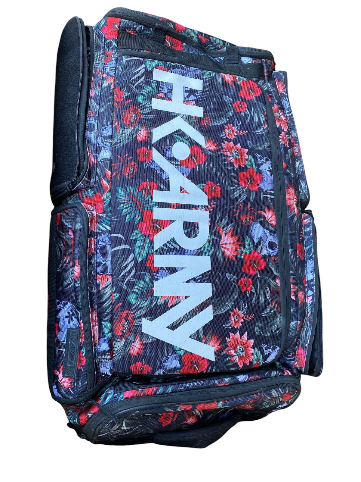 HK Army Rolling Gear Bag - Expand - Tropical Skull