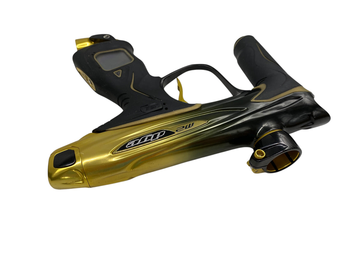 Dye M2 Gold To Black Fade Paintball Gun
