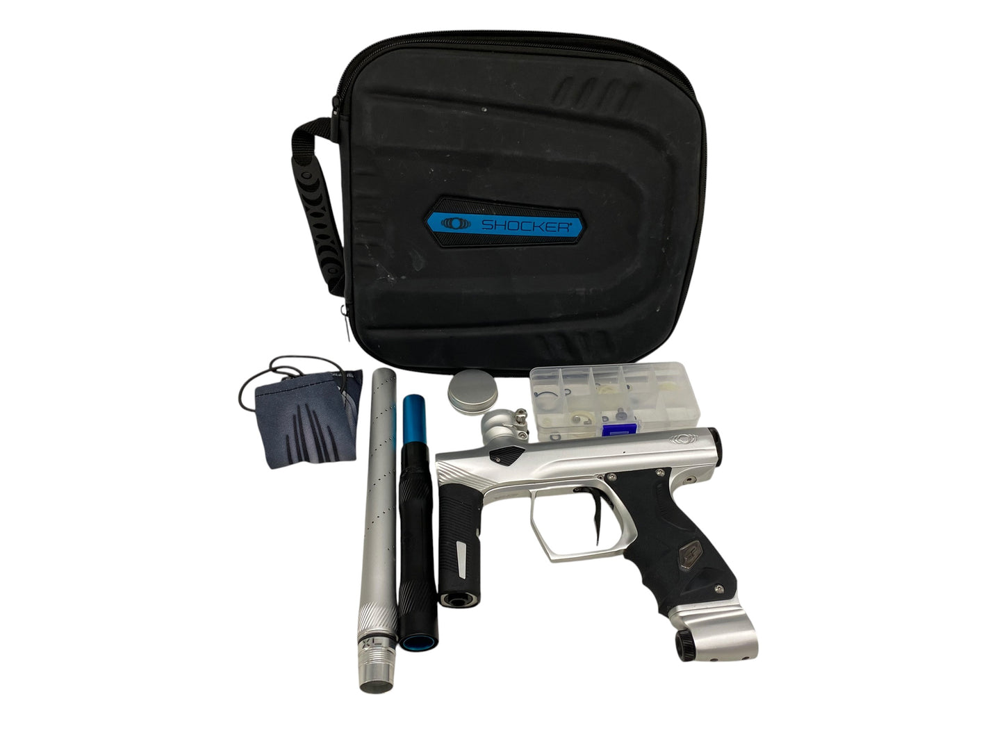 Smart Parts Shocker ERA Silver/Black Paintball Gun