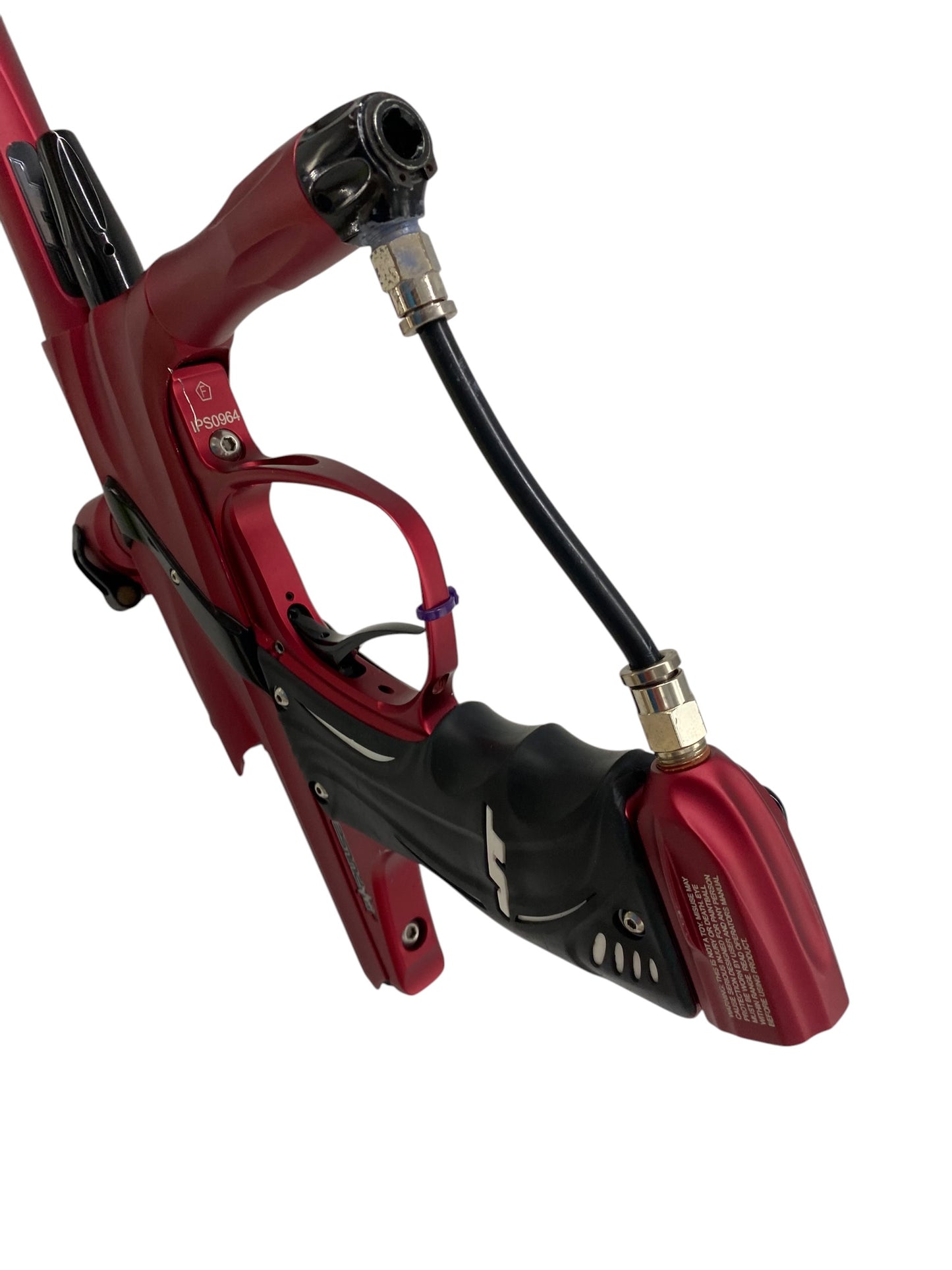 Jt Impulse Dust Red/Gloss Black Paintball Gun