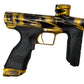 Dye Dark Edition DSR Black/Gold Acid Was + Matching Mech Frame Paintball Gun