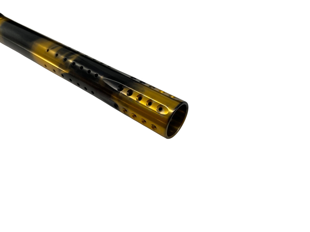 Dye Dark Edition DSR Black/Gold Acid Was + Matching Mech Frame Paintball Gun