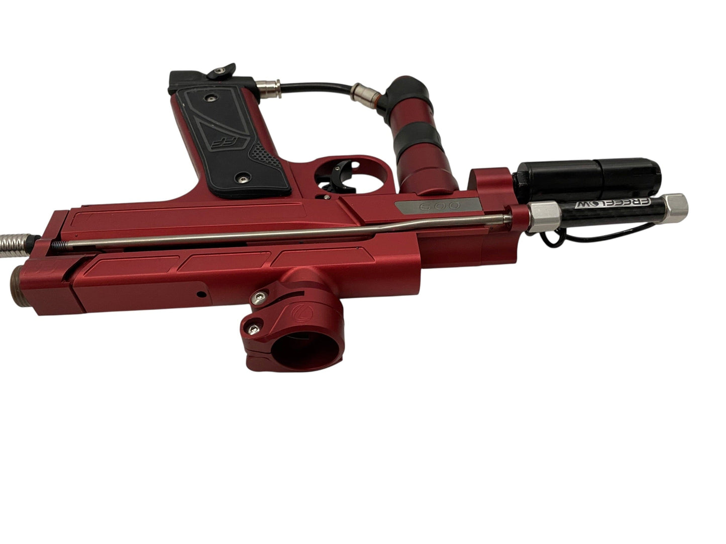 Used 2019 FreeFlow Clutch #9 Paintball Gun Matte Red Paintball Gun from CPXBrosPaintball Buy/Sell/Trade Paintball Markers, New Paintball Guns, Paintball Hoppers, Paintball Masks, and Hormesis Headbands