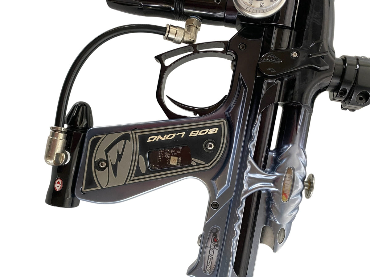 Used 2k5 Bob Long Intimidator A-Bomb black grey Paintball Gun Paintball Gun from CPXBrosPaintball Buy/Sell/Trade Paintball Markers, New Paintball Guns, Paintball Hoppers, Paintball Masks, and Hormesis Headbands