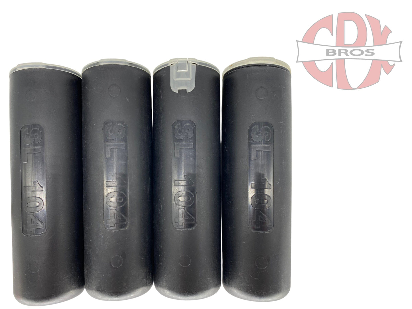 Used 4 SL-104 smaller sized Paintball Pods Paintball Gun from CPXBrosPaintball Buy/Sell/Trade Paintball Markers, New Paintball Guns, Paintball Hoppers, Paintball Masks, and Hormesis Headbands