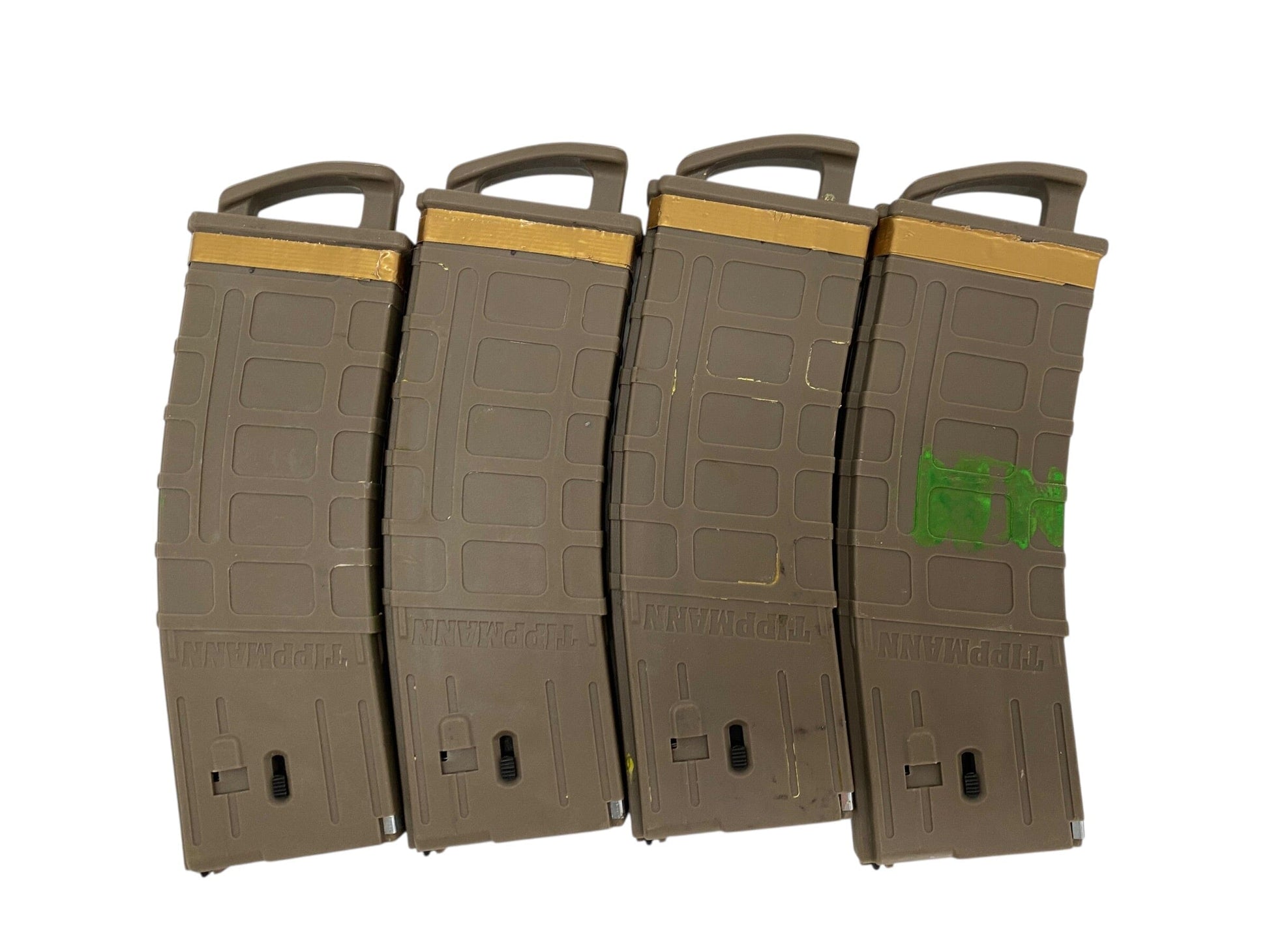 Used 4 Tippmann TMC Magazines .68 cal Paintball Gun from CPXBrosPaintball Buy/Sell/Trade Paintball Markers, New Paintball Guns, Paintball Hoppers, Paintball Masks, and Hormesis Headbands