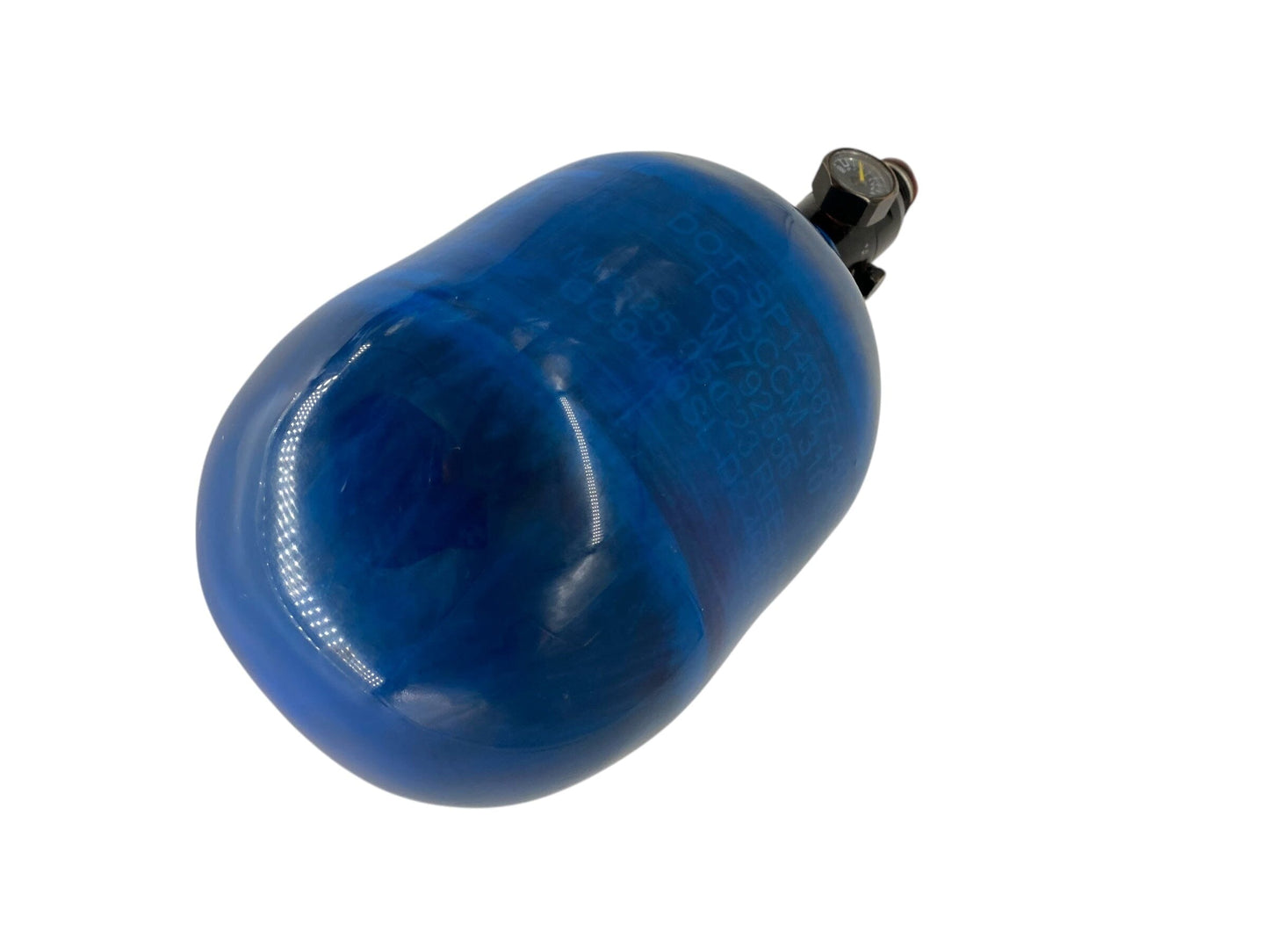 Used 48/4500 Peanut Paintball Tank Blue Paintball Gun from CPXBrosPaintball Buy/Sell/Trade Paintball Markers, New Paintball Guns, Paintball Hoppers, Paintball Masks, and Hormesis Headbands