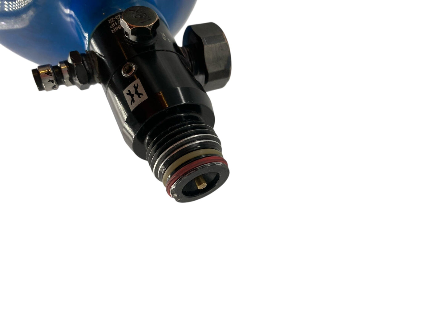 Used 48/4500 Peanut Paintball Tank Blue Paintball Gun from CPXBrosPaintball Buy/Sell/Trade Paintball Markers, New Paintball Guns, Paintball Hoppers, Paintball Masks, and Hormesis Headbands