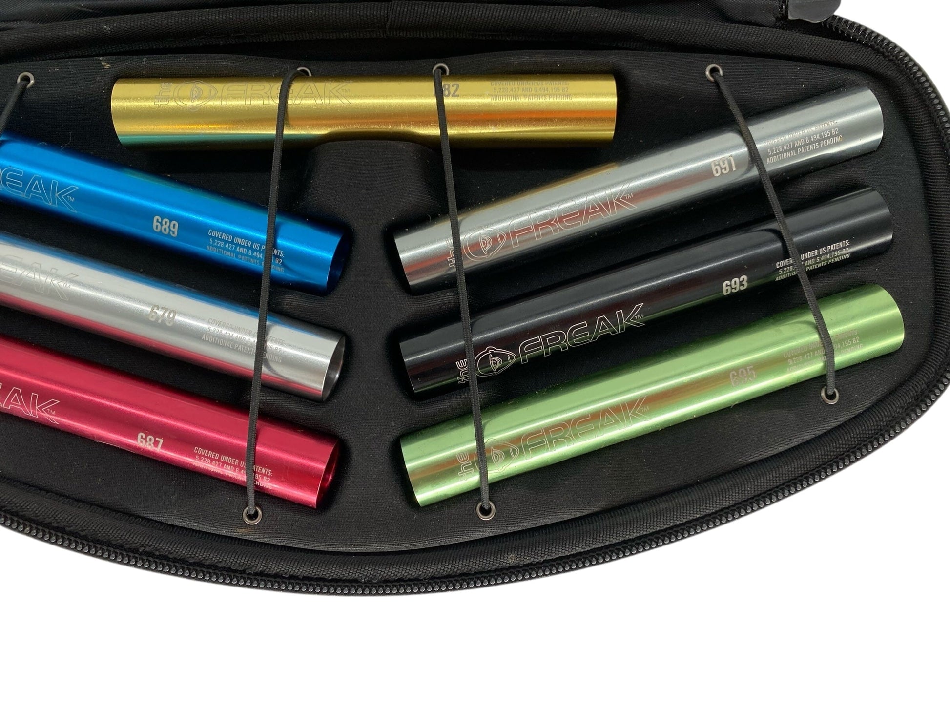 Used 7 Freak Barrel Inserts with Case Paintball Gun from CPXBrosPaintball Buy/Sell/Trade Paintball Markers, New Paintball Guns, Paintball Hoppers, Paintball Masks, and Hormesis Headbands
