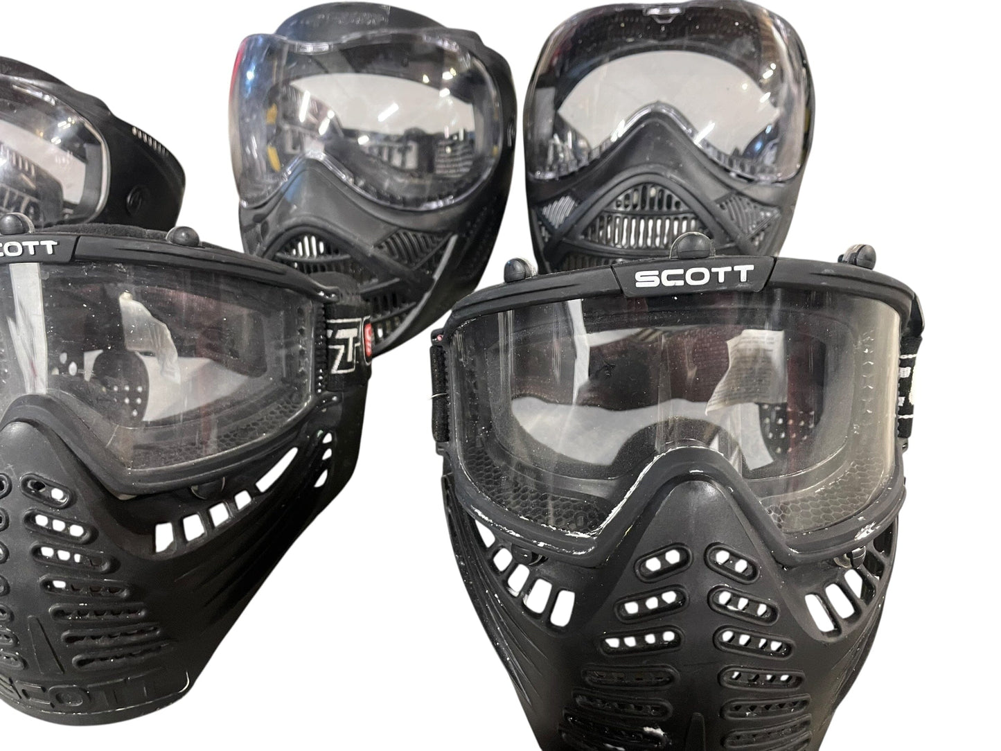 Used 7 Paintball Masks Lot Tippman Scott Paintball Gun from CPXBrosPaintball Buy/Sell/Trade Paintball Markers, New Paintball Guns, Paintball Hoppers, Paintball Masks, and Hormesis Headbands