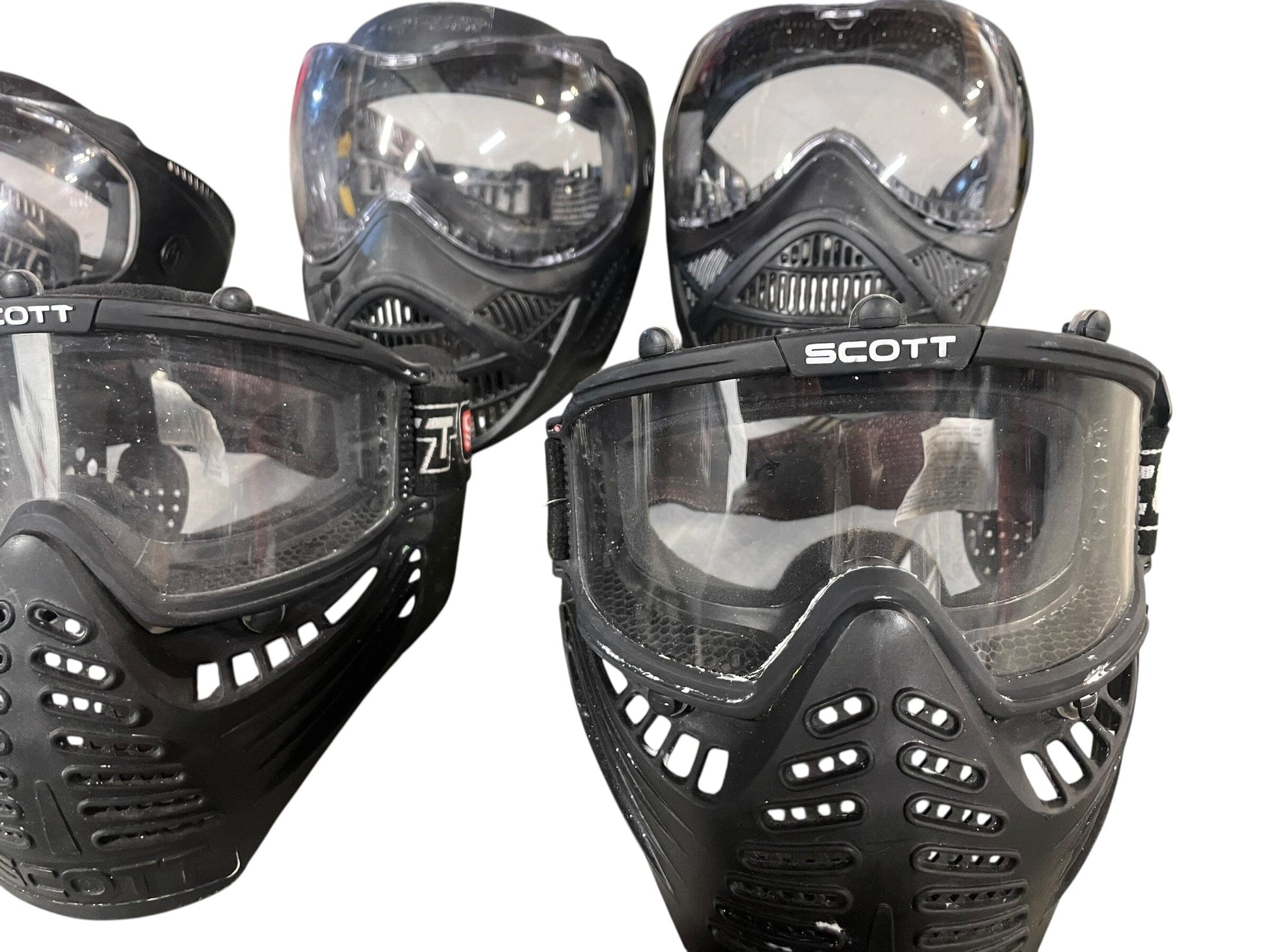 Used 7 Paintball Masks Lot Tippman Scott Paintball Gun from CPXBrosPaintball Buy/Sell/Trade Paintball Markers, New Paintball Guns, Paintball Hoppers, Paintball Masks, and Hormesis Headbands