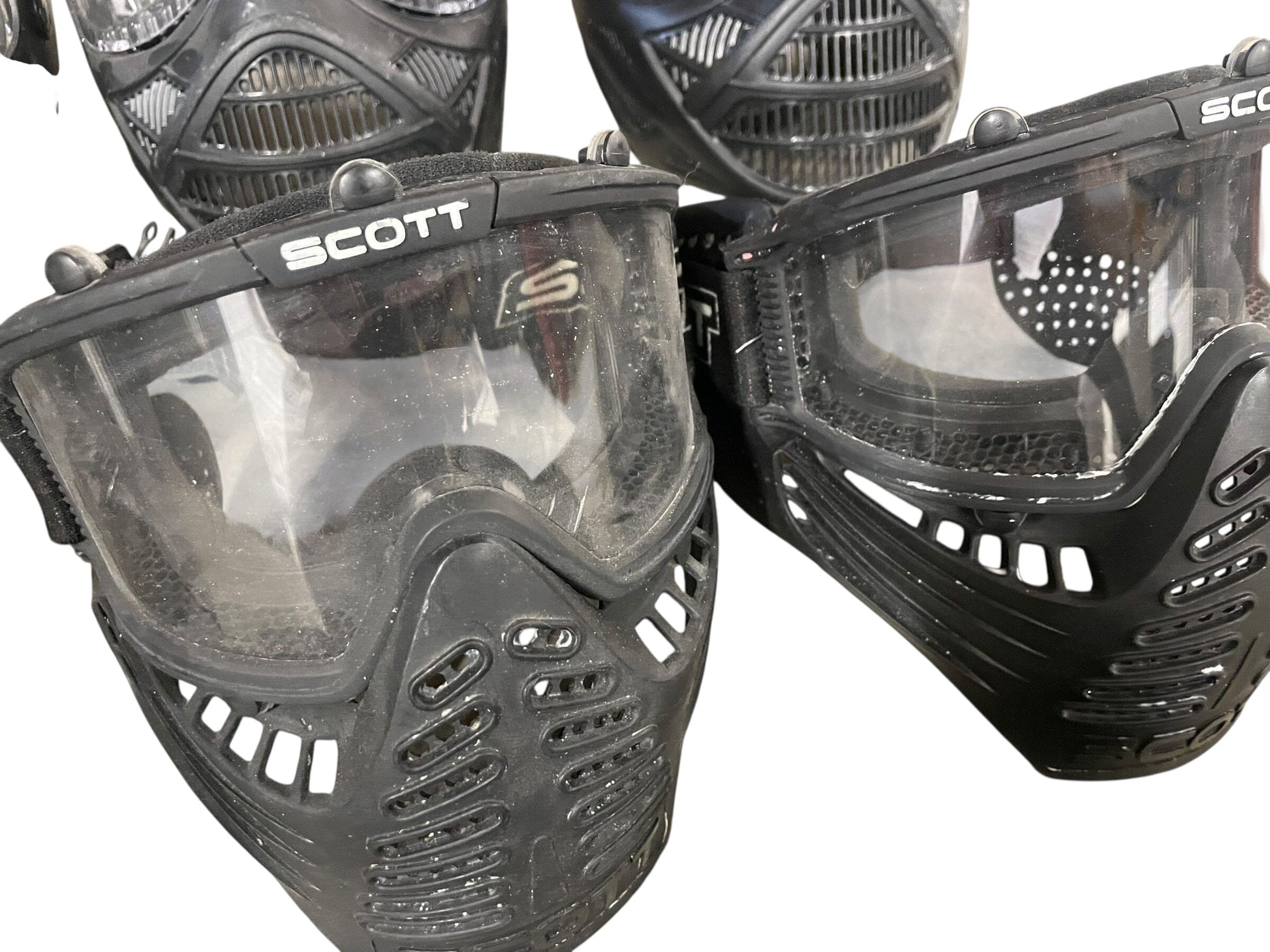 Used 7 Paintball Masks Lot Tippman Scott Paintball Gun from CPXBrosPaintball Buy/Sell/Trade Paintball Markers, New Paintball Guns, Paintball Hoppers, Paintball Masks, and Hormesis Headbands