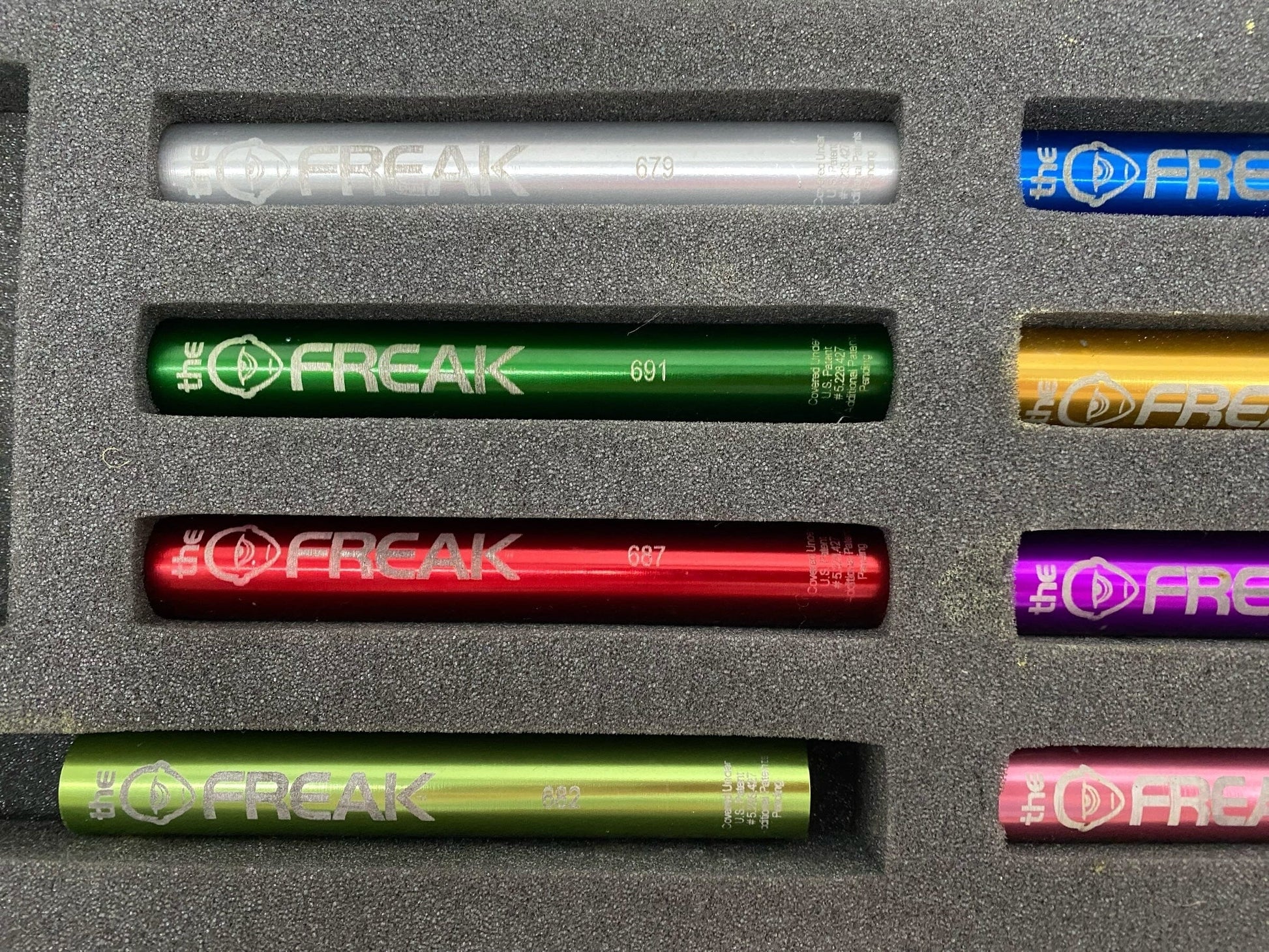 Used 8 Freak Barrel Inserts With Case Paintball Gun from CPXBrosPaintball Buy/Sell/Trade Paintball Markers, New Paintball Guns, Paintball Hoppers, Paintball Masks, and Hormesis Headbands