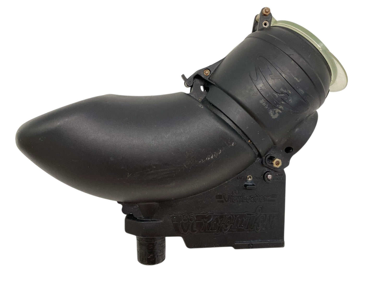 Used 88 VL Revolution Viewloader with JT Extension Paintball Hopper Paintball Gun from CPXBrosPaintball Buy/Sell/Trade Paintball Markers, New Paintball Guns, Paintball Hoppers, Paintball Masks, and Hormesis Headbands