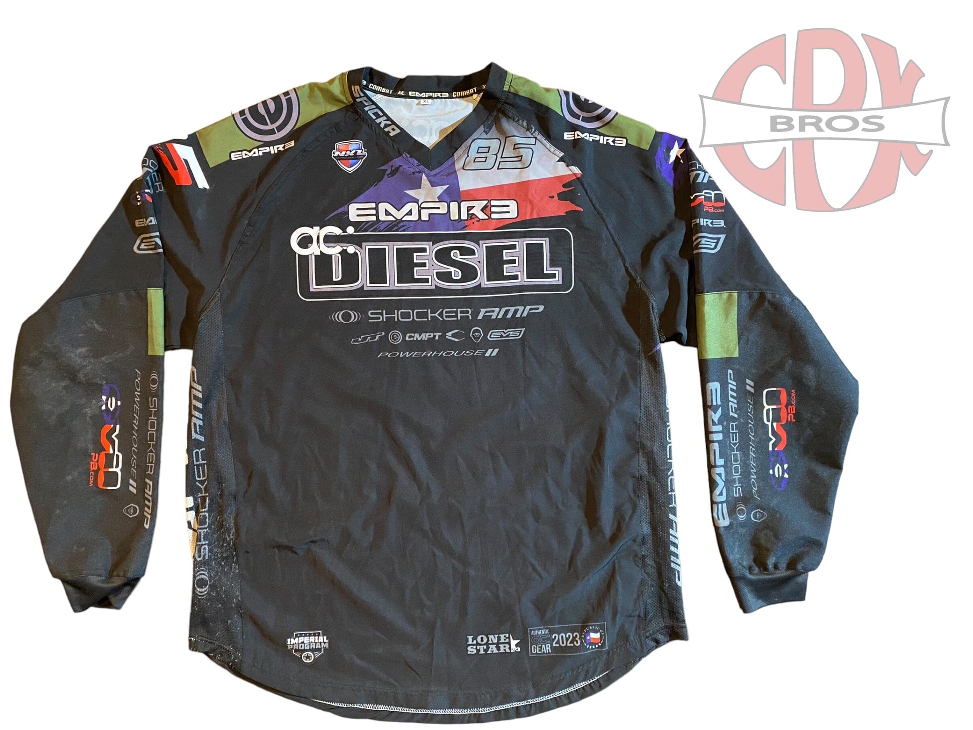Maillot Insane Paintball Riot Pro Odyssey T20 - Noir - Large Maillot Insane Paintball Riot Pro Odyssey T20 - Noir - Large