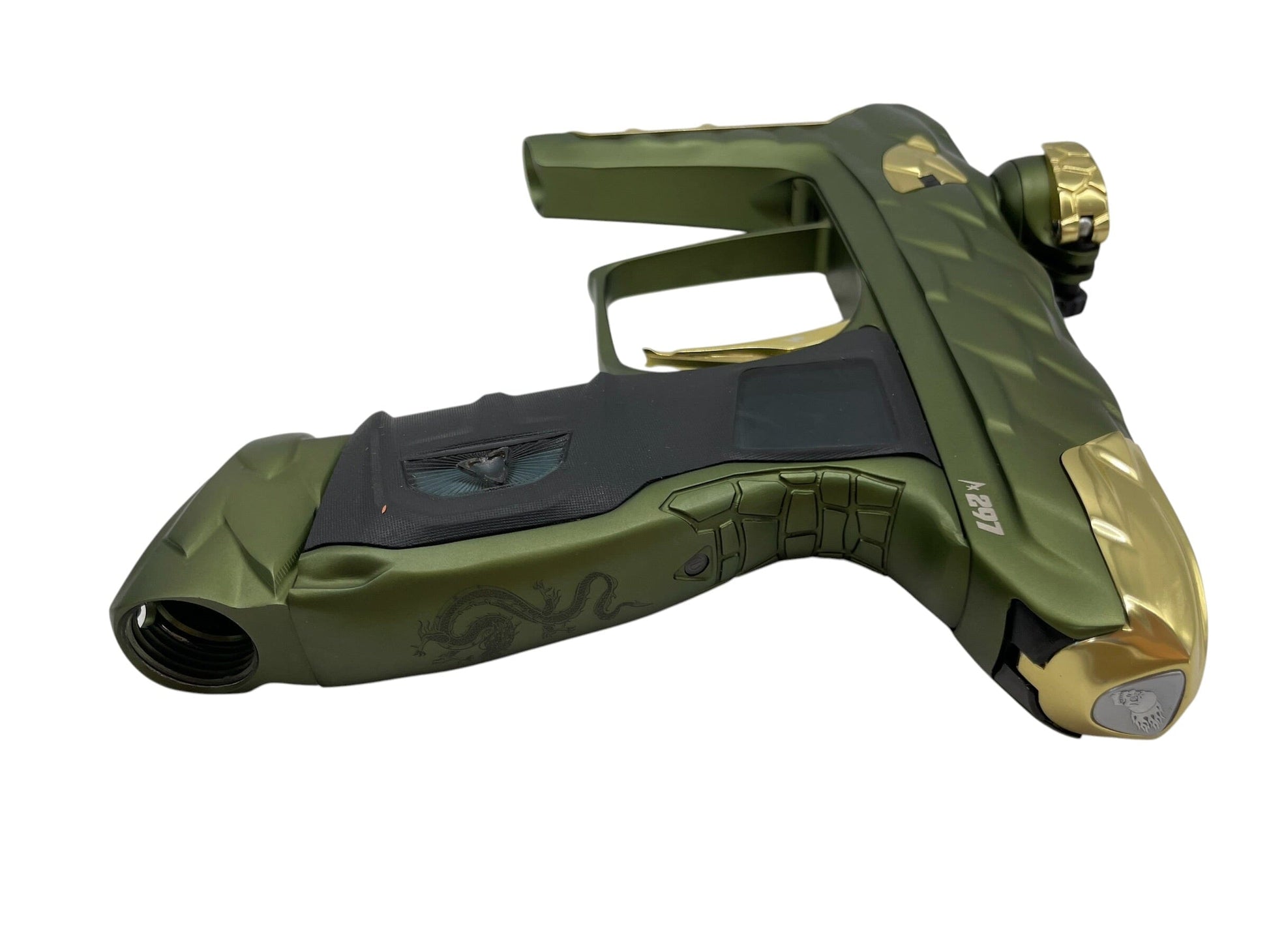 Used Adrenaline DLX Luxe Idol Olive/Gold Paintball Gun Paintball Gun from CPXBrosPaintball Buy/Sell/Trade Paintball Markers, New Paintball Guns, Paintball Hoppers, Paintball Masks, and Hormesis Headbands