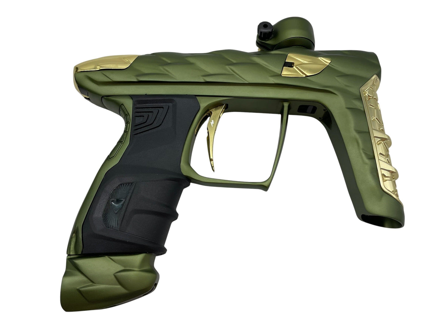 Used Adrenaline DLX Luxe Idol Olive/Gold Paintball Gun Paintball Gun from CPXBrosPaintball Buy/Sell/Trade Paintball Markers, New Paintball Guns, Paintball Hoppers, Paintball Masks, and Hormesis Headbands