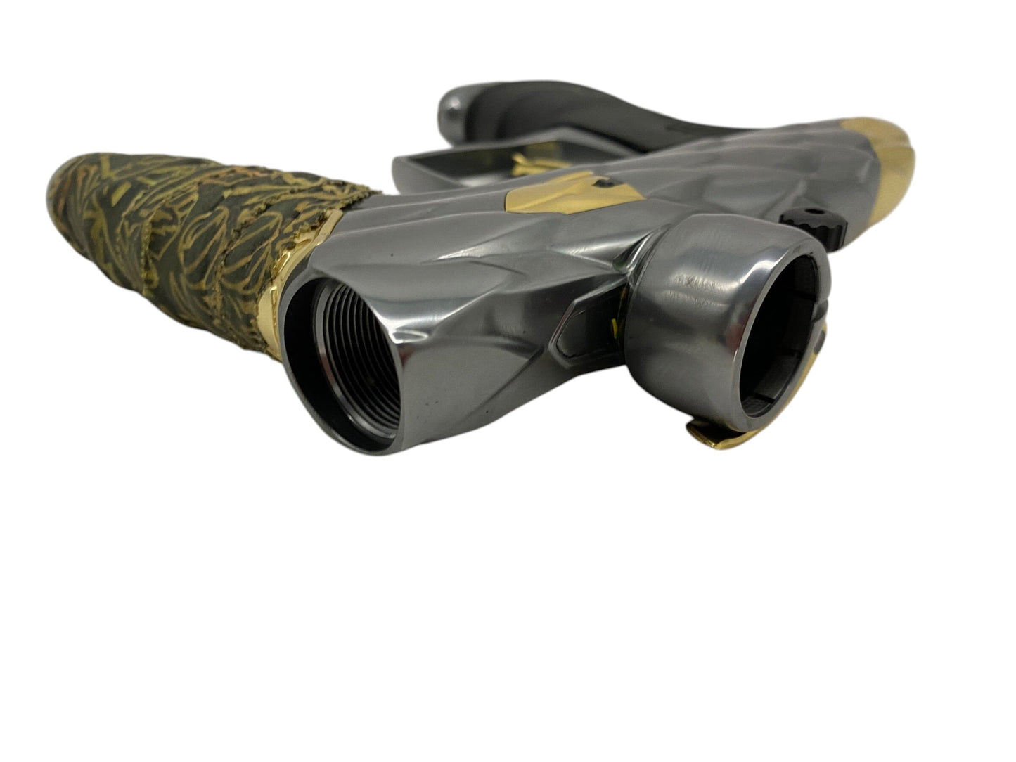 Used Adrenaline DLX Luxe Idol Pewter/Gold Paintball Gun Paintball Gun from CPXBrosPaintball Buy/Sell/Trade Paintball Markers, New Paintball Guns, Paintball Hoppers, Paintball Masks, and Hormesis Headbands