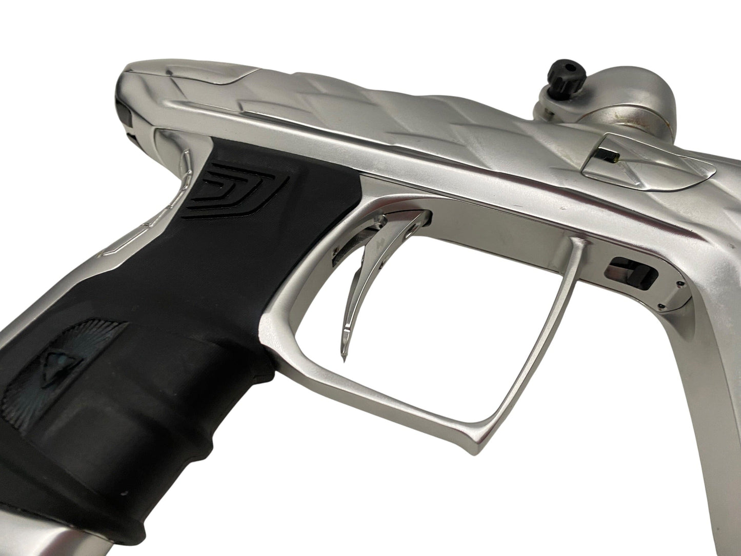 Used Adrenaline DLX Luxe Idol Silver/Silver Paintball Gun with Mech Frame Paintball Gun from CPXBrosPaintball Buy/Sell/Trade Paintball Markers, New Paintball Guns, Paintball Hoppers, Paintball Masks, and Hormesis Headbands