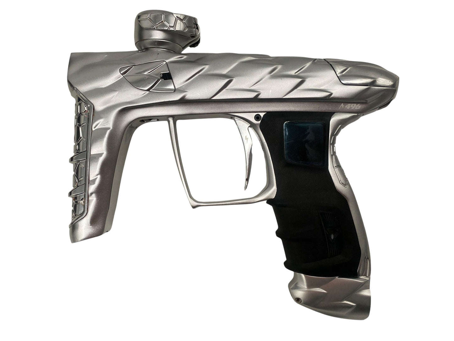 Used Adrenaline DLX Luxe Idol Silver/Silver Paintball Gun with Mech Frame Paintball Gun from CPXBrosPaintball Buy/Sell/Trade Paintball Markers, New Paintball Guns, Paintball Hoppers, Paintball Masks, and Hormesis Headbands
