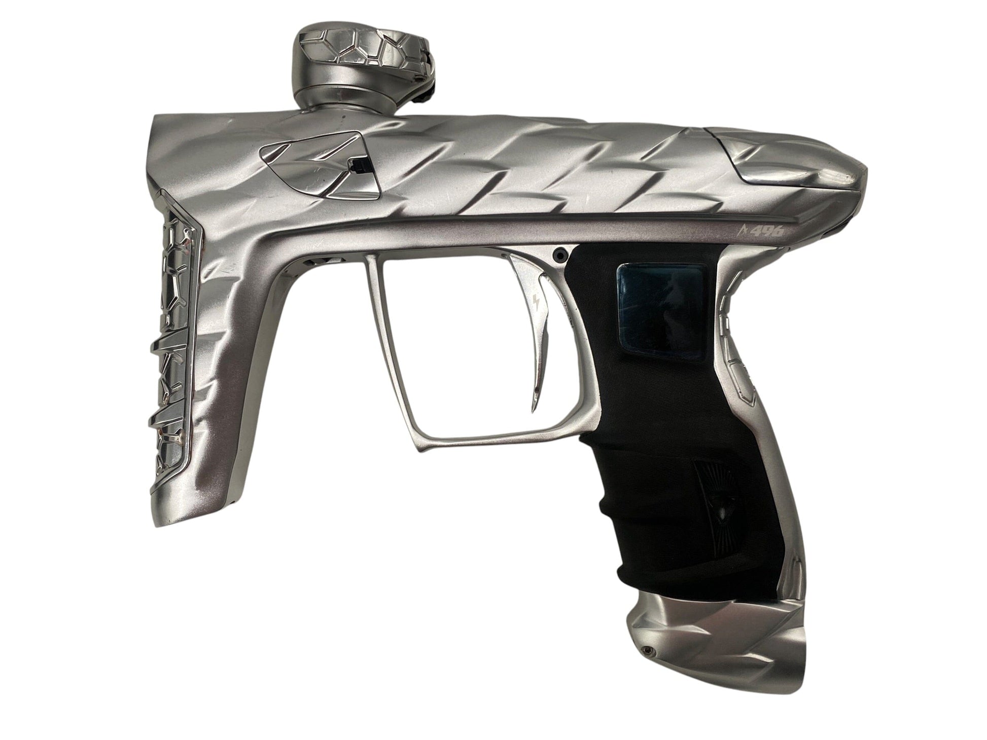 Used Adrenaline DLX Luxe Idol Silver/Silver Paintball Gun with Mech Frame Paintball Gun from CPXBrosPaintball Buy/Sell/Trade Paintball Markers, New Paintball Guns, Paintball Hoppers, Paintball Masks, and Hormesis Headbands