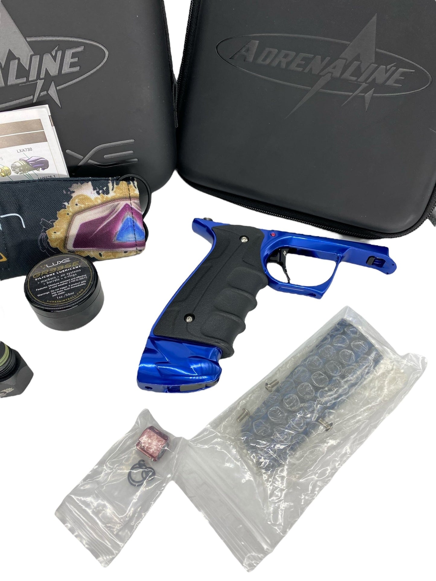 Used Adrenaline Luxe Idol Paintball Gun Paintball Gun from CPXBrosPaintball Buy/Sell/Trade Paintball Markers, New Paintball Guns, Paintball Hoppers, Paintball Masks, and Hormesis Headbands