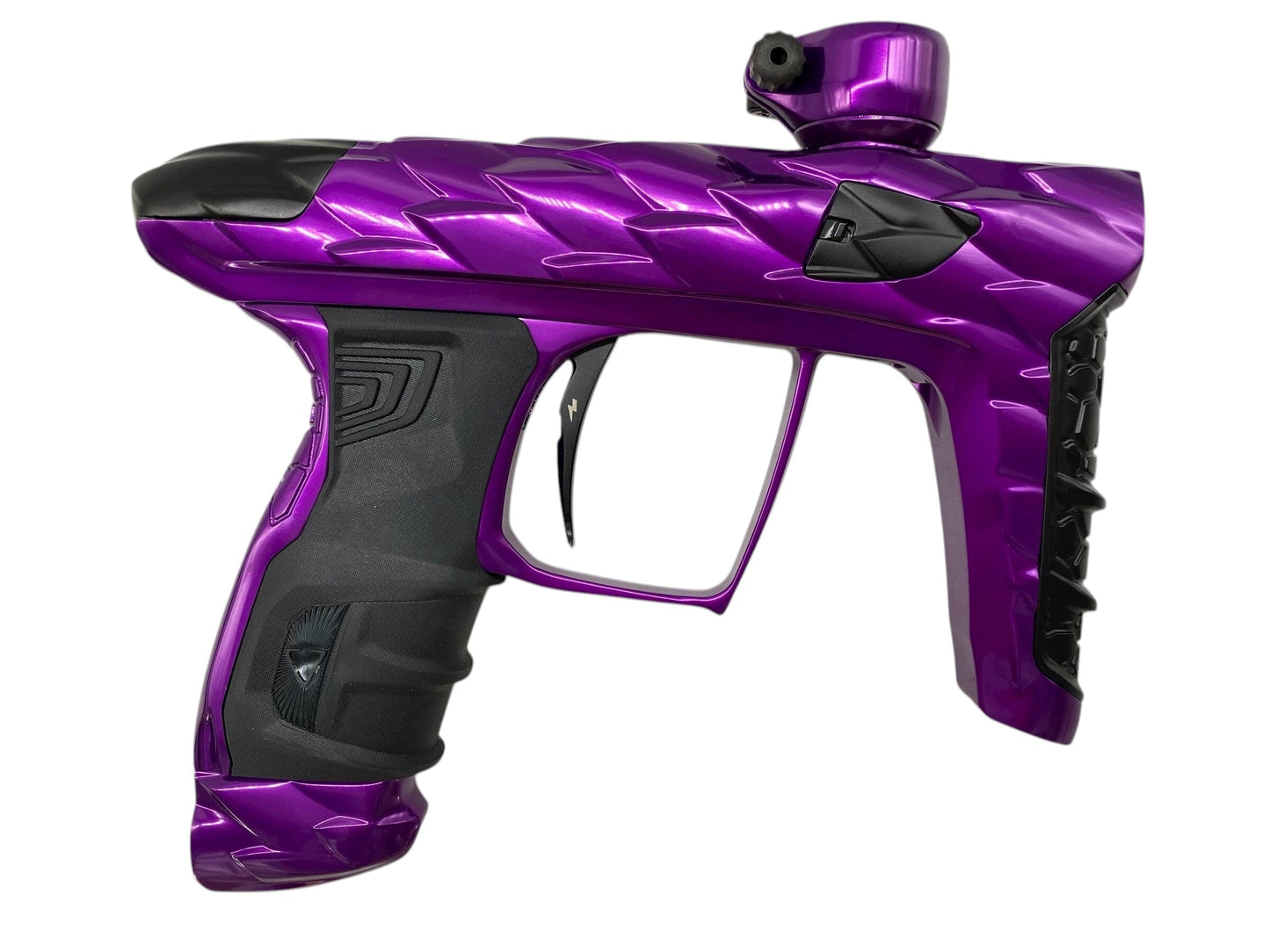 Used Adrenaline Luxe Idol Paintball Gun Purple/Black Paintball Gun from CPXBrosPaintball Buy/Sell/Trade Paintball Markers, New Paintball Guns, Paintball Hoppers, Paintball Masks, and Hormesis Headbands