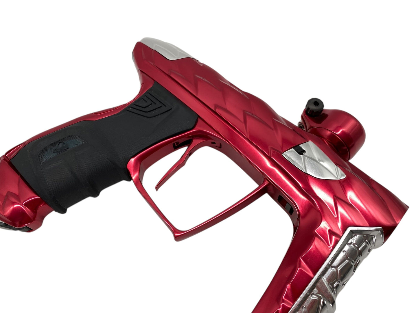 Used Adrenaline Luxe Idol Paintball Gun with Mech Frame Red/Silver Paintball Gun from CPXBrosPaintball Buy/Sell/Trade Paintball Markers, New Paintball Guns, Paintball Hoppers, Paintball Masks, and Hormesis Headbands