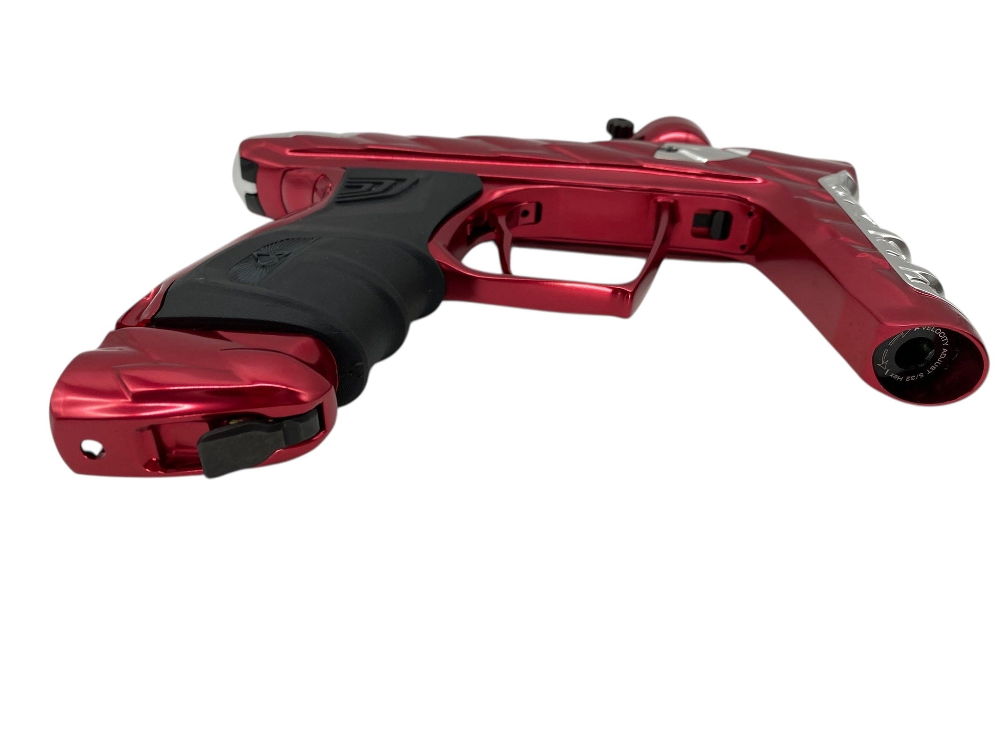 Used Adrenaline Luxe Idol Paintball Gun with Mech Frame Red/Silver Paintball Gun from CPXBrosPaintball Buy/Sell/Trade Paintball Markers, New Paintball Guns, Paintball Hoppers, Paintball Masks, and Hormesis Headbands