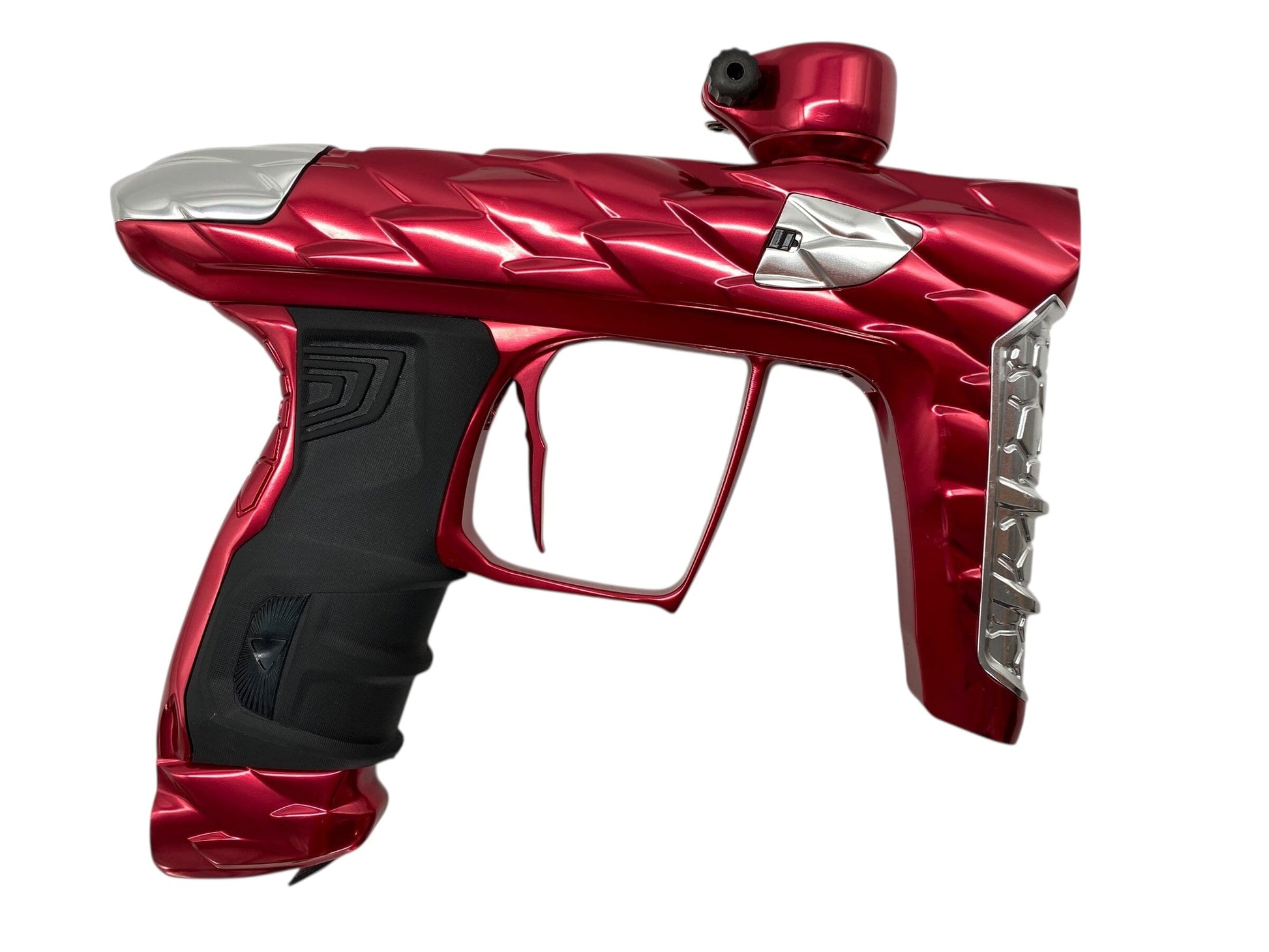 Used Adrenaline Luxe Idol Paintball Gun with Mech Frame Red/Silver Paintball Gun from CPXBrosPaintball Buy/Sell/Trade Paintball Markers, New Paintball Guns, Paintball Hoppers, Paintball Masks, and Hormesis Headbands