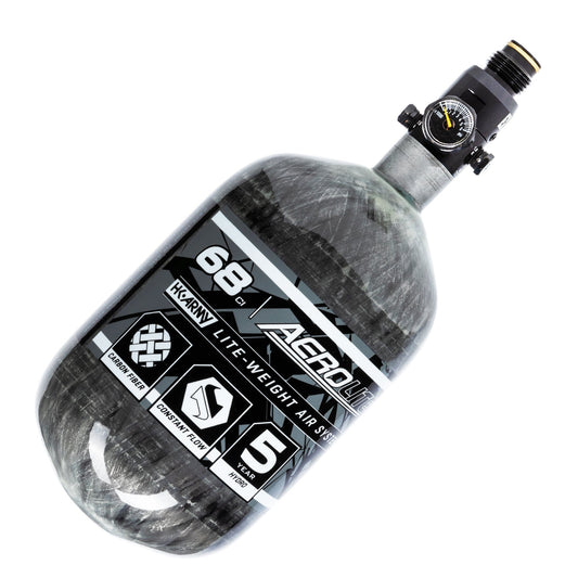 Used AeroLite Carbon Fiber Tank - 68ci / 4500psi - Clear Paintball Gun from HK Army Clothing Buy/Sell/Trade Paintball Markers, New Paintball Guns, Paintball Hoppers, Paintball Masks, and Hormesis Headbands