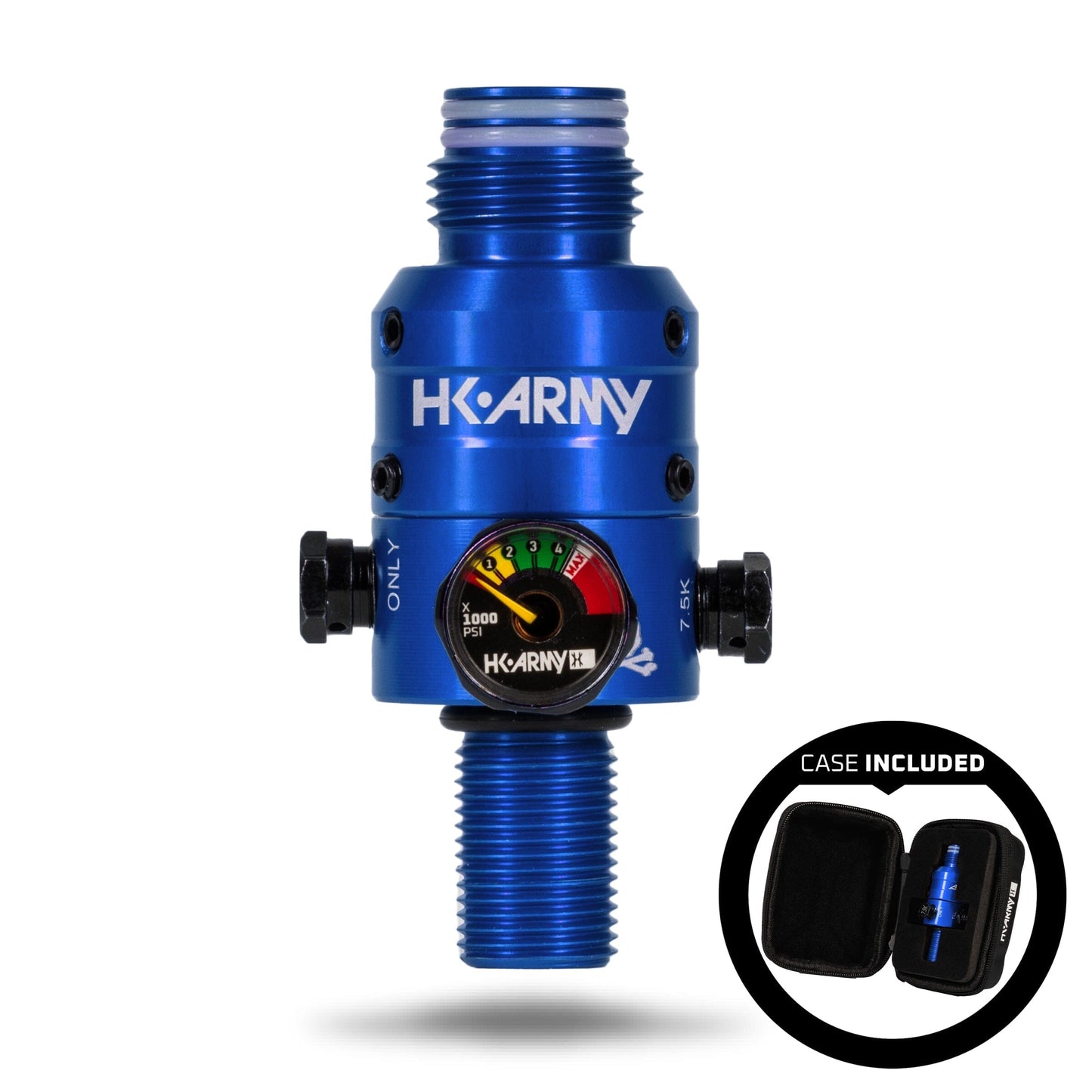 Used AeroLite Pro Regulator - Adjustable & Rotational - Blue Paintball Gun from HK Army Clothing Buy/Sell/Trade Paintball Markers, New Paintball Guns, Paintball Hoppers, Paintball Masks, and Hormesis Headbands