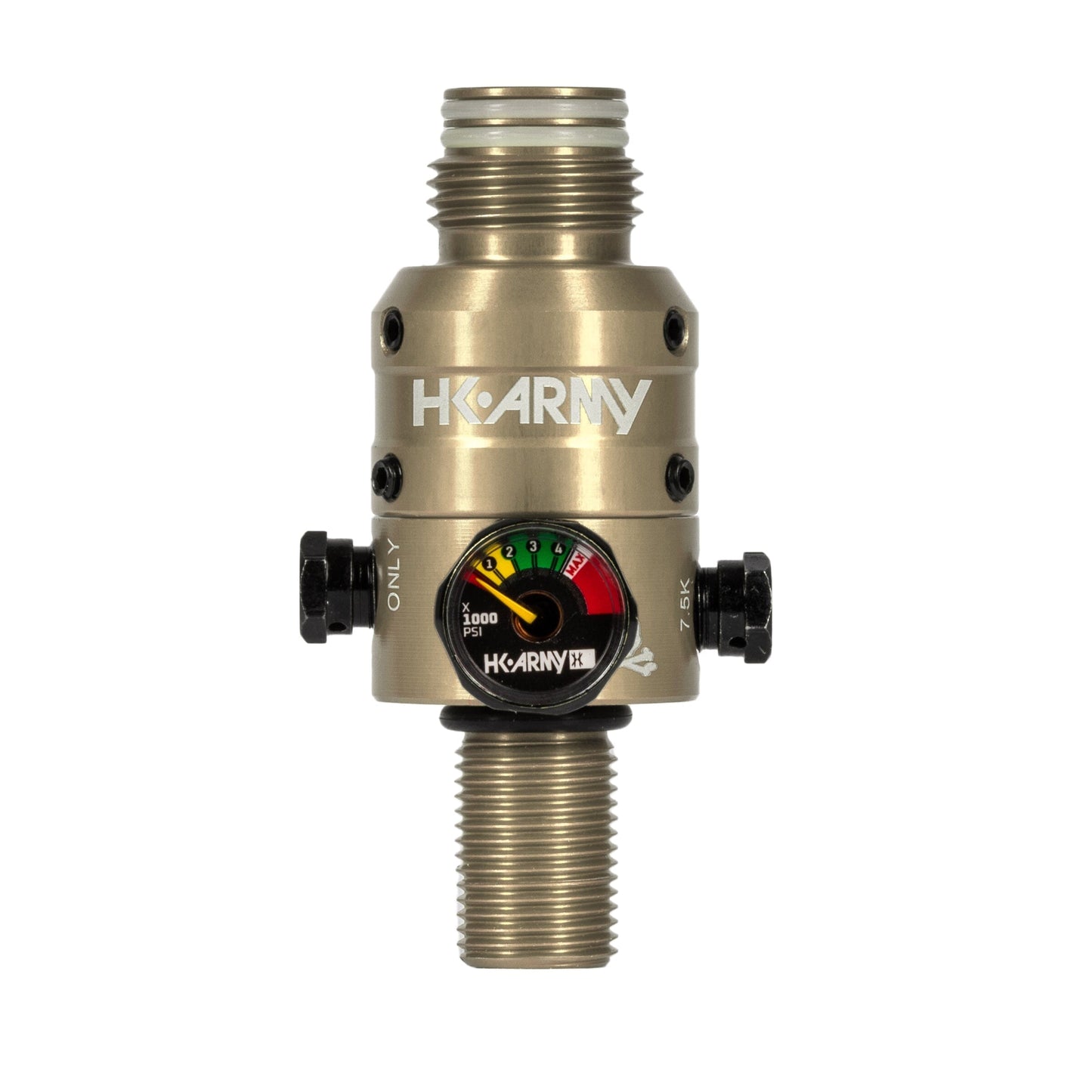 Used AeroLite Pro Regulator - Adjustable & Rotational - Gold Paintball Gun from HK Army Clothing Buy/Sell/Trade Paintball Markers, New Paintball Guns, Paintball Hoppers, Paintball Masks, and Hormesis Headbands