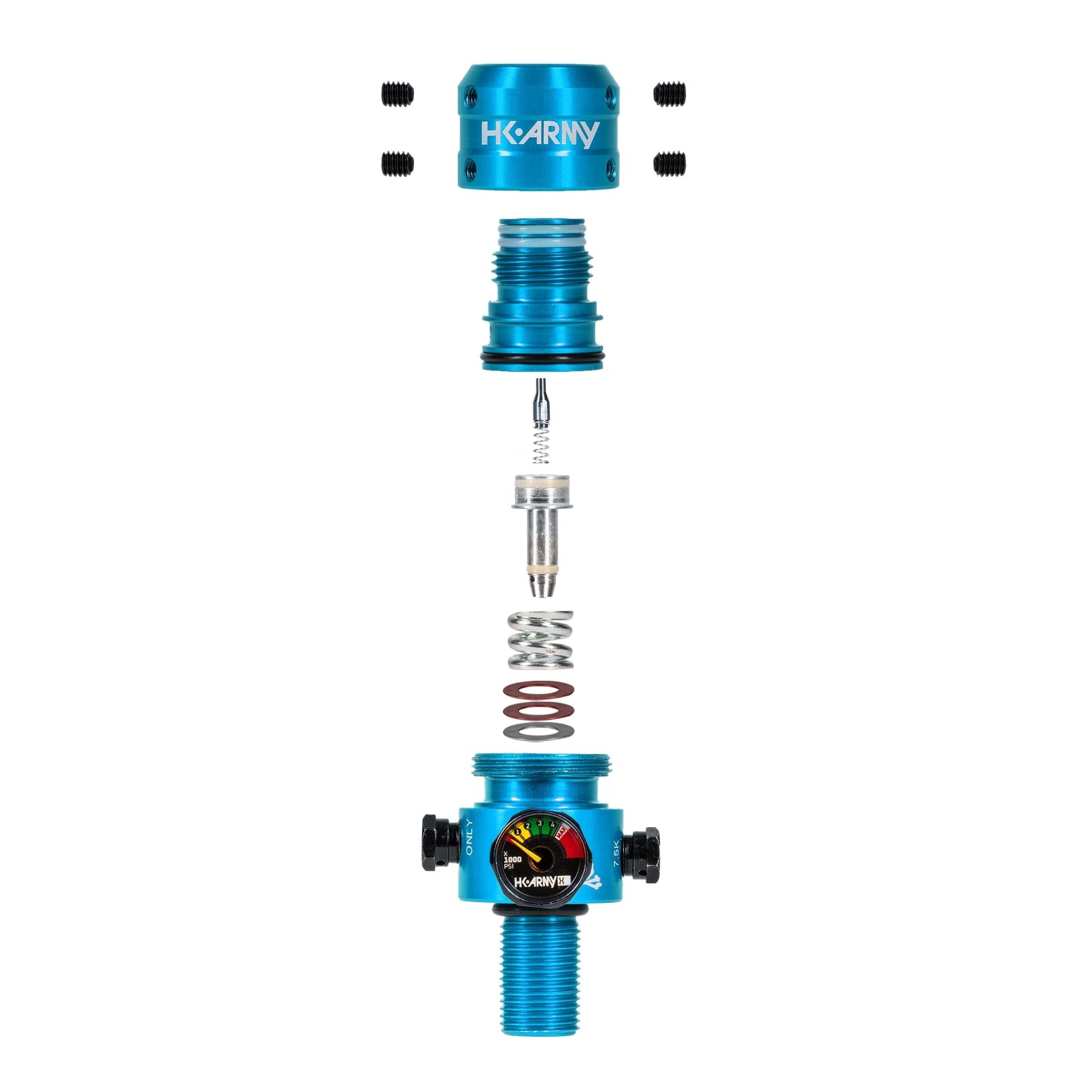 Used AeroLite Pro Regulator - Adjustable & Rotational - Turquoise Paintball Gun from HK Army Clothing Buy/Sell/Trade Paintball Markers, New Paintball Guns, Paintball Hoppers, Paintball Masks, and Hormesis Headbands