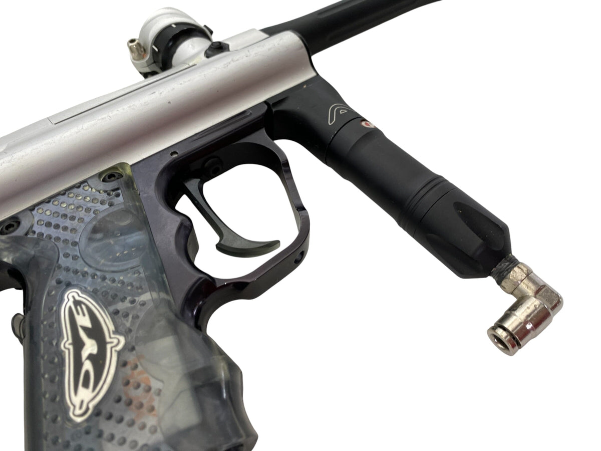 Used Angel A1 Fly Paintball Gun Silver/Black Paintball Gun from CPXBrosPaintball Buy/Sell/Trade Paintball Markers, New Paintball Guns, Paintball Hoppers, Paintball Masks, and Hormesis Headbands
