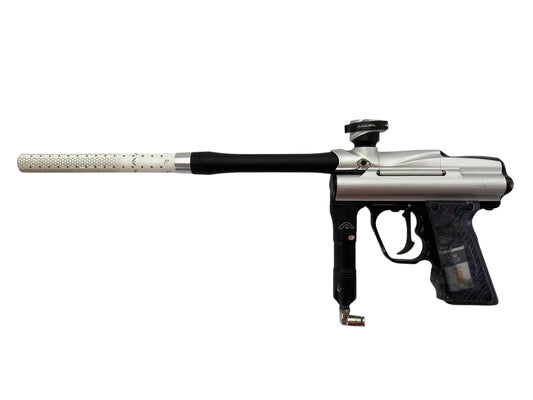 Used Angel A1 Fly Paintball Gun Silver/Black Paintball Gun from CPXBrosPaintball Buy/Sell/Trade Paintball Markers, New Paintball Guns, Paintball Hoppers, Paintball Masks, and Hormesis Headbands