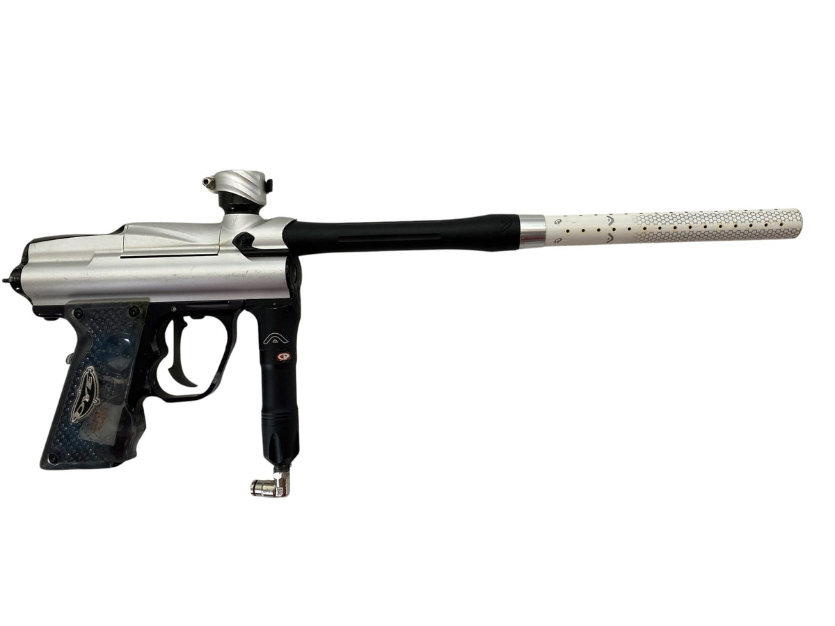 Used Angel A1 Fly Paintball Gun Silver/Black Paintball Gun from CPXBrosPaintball Buy/Sell/Trade Paintball Markers, New Paintball Guns, Paintball Hoppers, Paintball Masks, and Hormesis Headbands