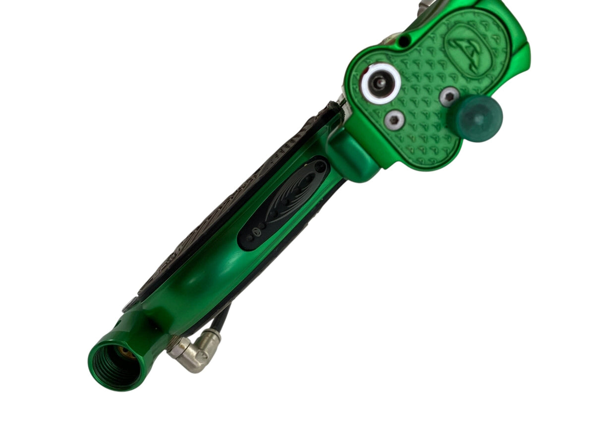 Used Angel A4 Paintball Gun Clear to Green Fade Paintball Gun from CPXBrosPaintball Buy/Sell/Trade Paintball Markers, New Paintball Guns, Paintball Hoppers, Paintball Masks, and Hormesis Headbands