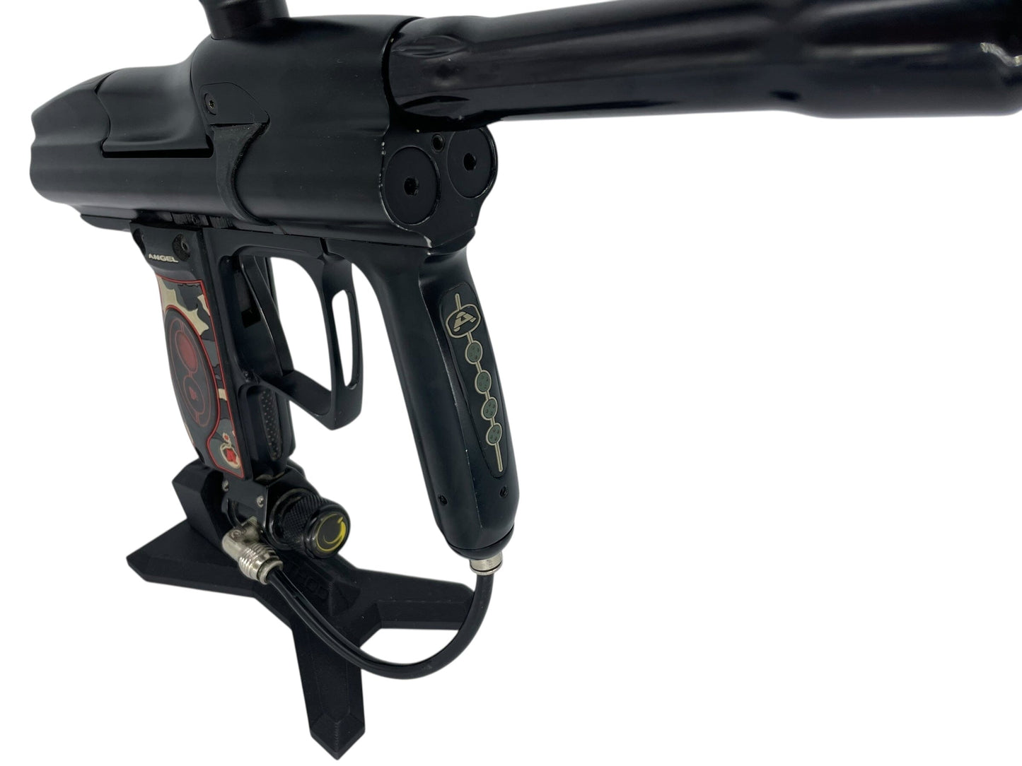 Used Angel G7 Paintball Gun Black Virtue Board Paintball Gun from CPXBrosPaintball Buy/Sell/Trade Paintball Markers, New Paintball Guns, Paintball Hoppers, Paintball Masks, and Hormesis Headbands