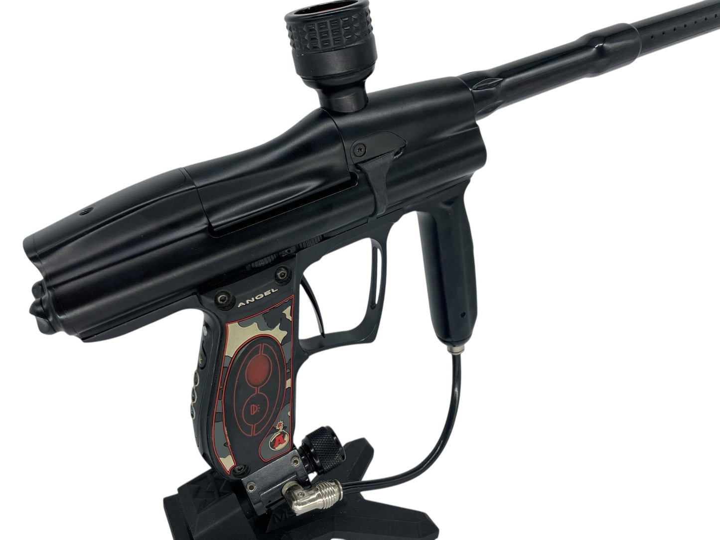 Used Angel G7 Paintball Gun Black Virtue Board Paintball Gun from CPXBrosPaintball Buy/Sell/Trade Paintball Markers, New Paintball Guns, Paintball Hoppers, Paintball Masks, and Hormesis Headbands
