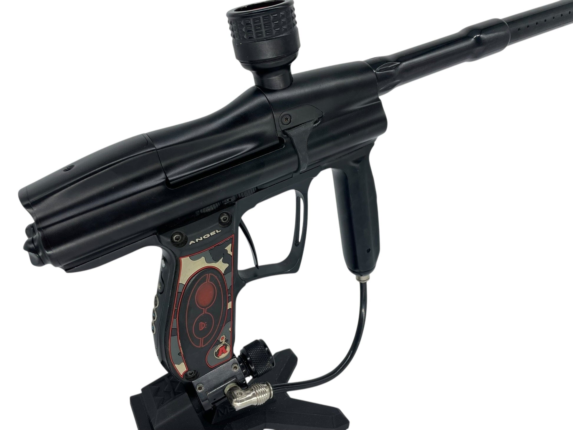 Used Angel G7 Paintball Gun Black Virtue Board Paintball Gun from CPXBrosPaintball Buy/Sell/Trade Paintball Markers, New Paintball Guns, Paintball Hoppers, Paintball Masks, and Hormesis Headbands
